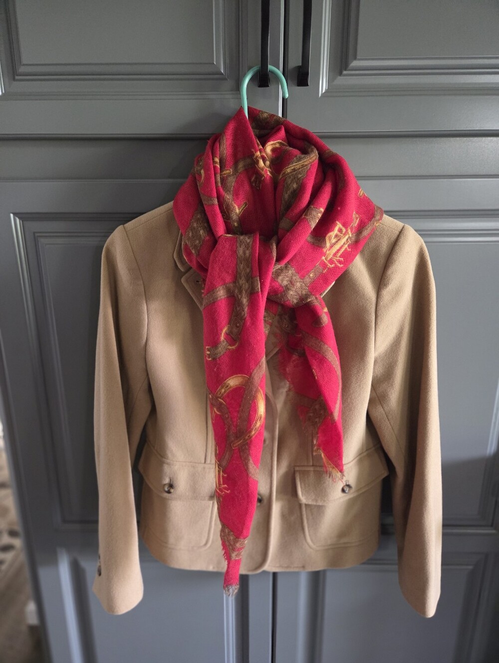 RALPH LAUREN Light Weight 100% WOOL Preowned Item